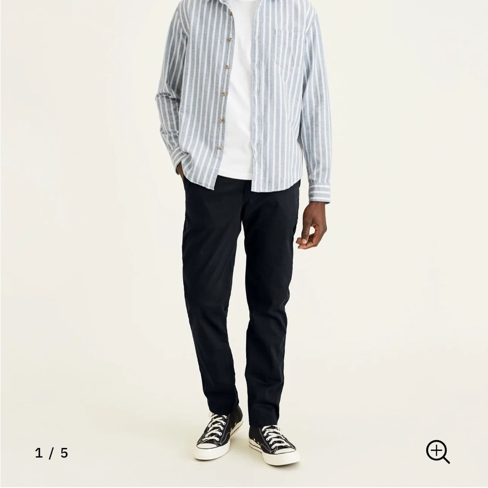 Dockers original black chino pants